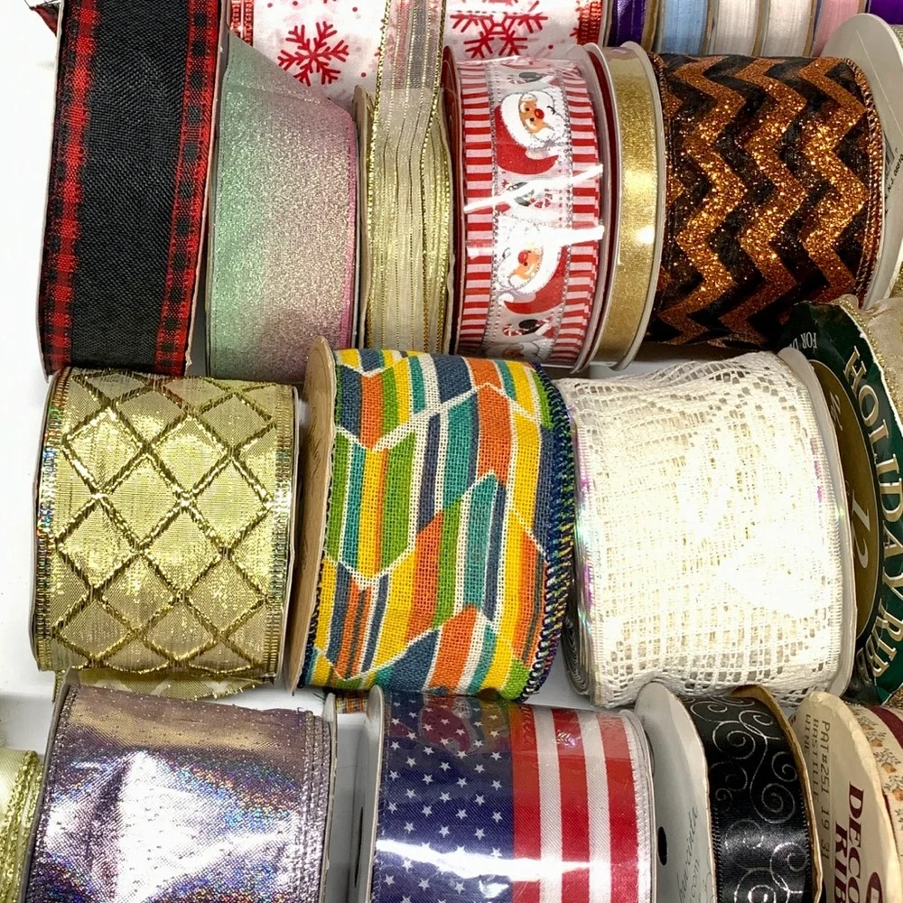 Assorted Decorative Ribbon Collection